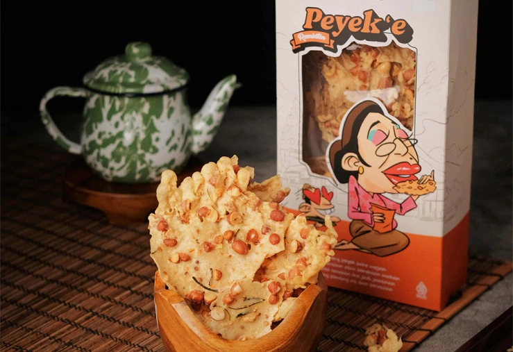 peyek kacang raminten