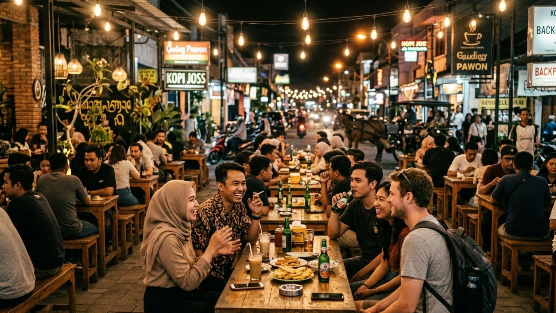 Tempat Nongkrong Jogja Malam Hari yang Selalu Ramai