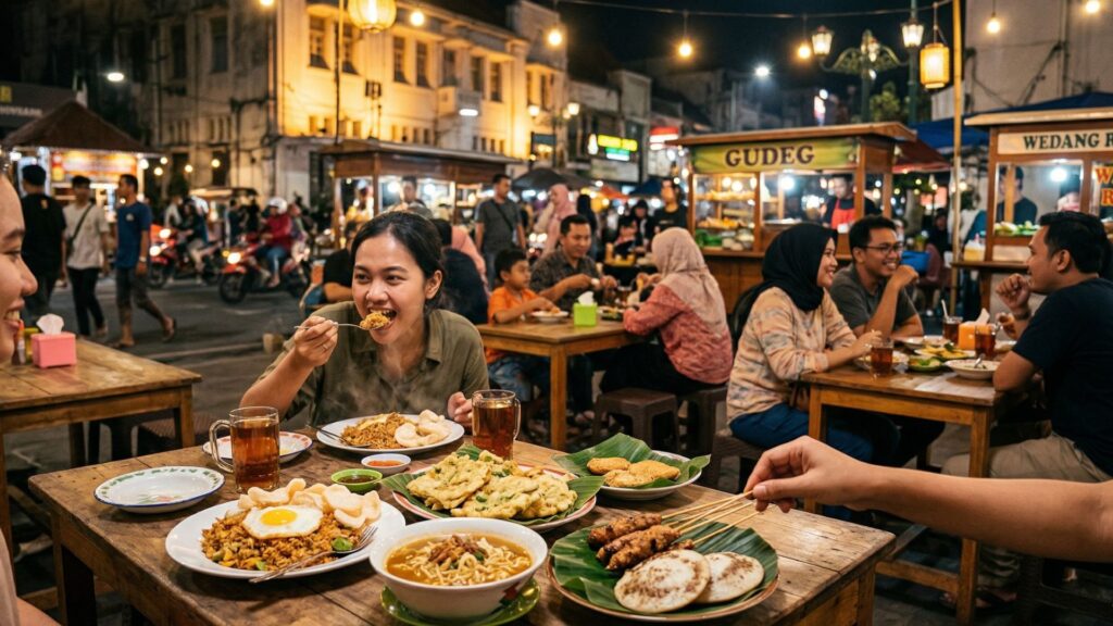makanan khas jogja malam