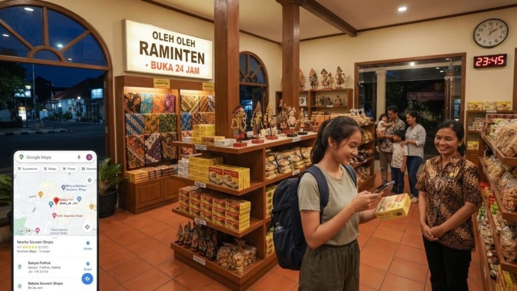 pusat oleh oleh terdekat