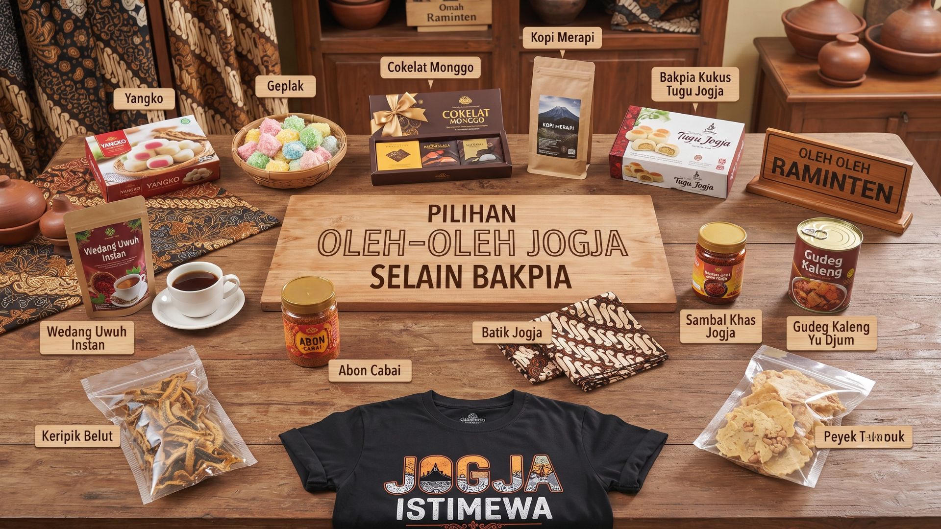 makanan khas jogja selain bakpia