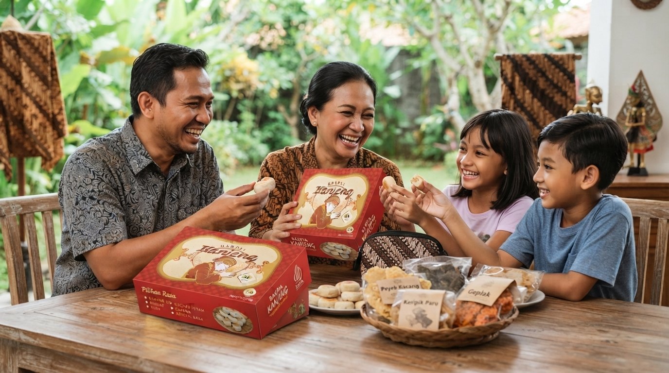 oleh oleh Jogja untuk keluarga di rumah