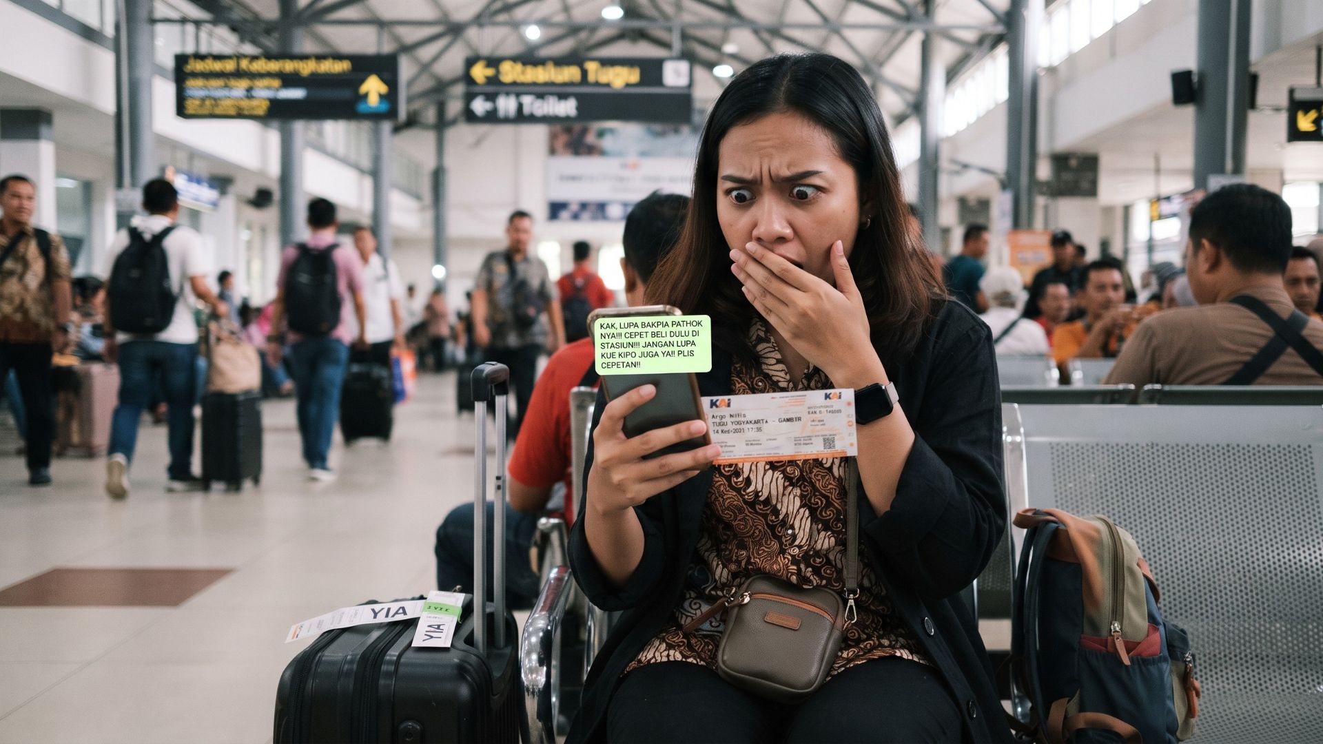 Kereta Berangkat 30 Menit Lagi, Tapi Oleh Oleh Belum Terbeli? Jangan Sampai Itu Terjadi pada Anda